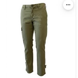 J. Jill olive drab green cargo pocket pants Size 12
